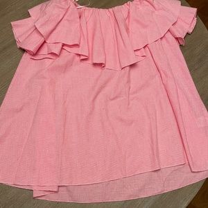 MLM Label pink strapless dress